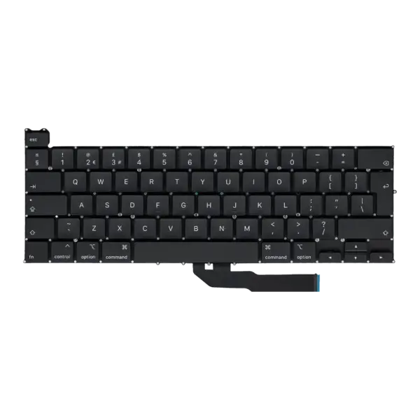 Toetsenbord met verlichting en schroeven voor MacBook Pro 13″ A2251 (2020) (UK English)