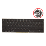Toetsenbord met verlichting en schroeven voor MacBook Pro 13" / Pro 15" A1989 / A1990 (2018-2019) (UK English)