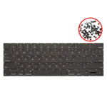 Toetsenbord met verlichting en schroeven voor MacBook Pro 13″ / Pro 15″ A1989 / A1990 (2018-2019) (US-Engels)
