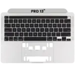 Top case met toetsenbord (ANSI US) voor MacBook Pro 13″ A2338 (2020) (Silver)