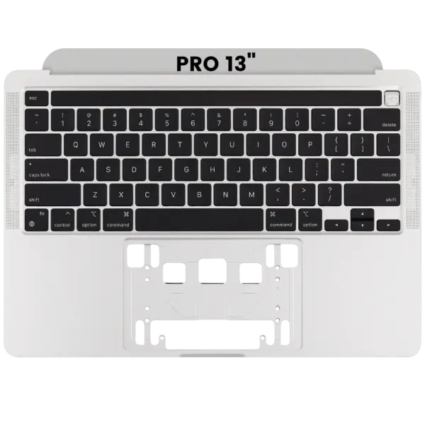 Top case met toetsenbord (ANSI US) voor MacBook Pro 13″ A2338 (2020) (Silver)