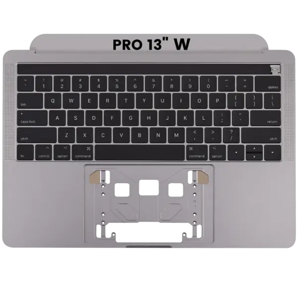 Top case met toetsenbord (ANSI US) voor MacBook Pro 13″ A1706 (2016-2017) (Space Gray)