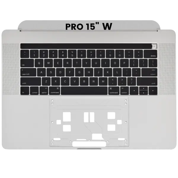 Top case met toetsenbord (ANSI US) voor MacBook Pro 15″ A1707 (2016-2017) (Silver)