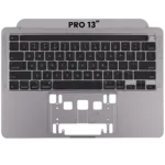 Top case met toetsenbord (ANSI US) voor MacBook Pro 13" A2338 (2020) (Space Gray)