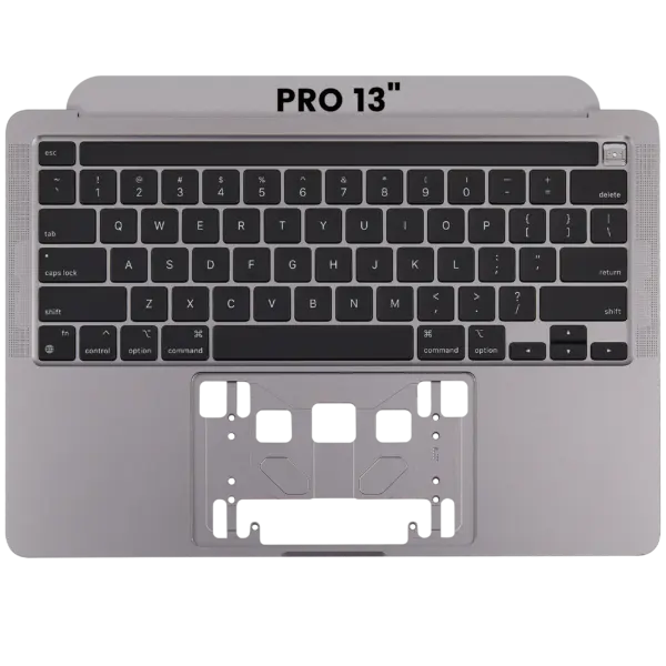 Top case met toetsenbord (ANSI US) voor MacBook Pro 13" A2338 (2020) (Space Gray)