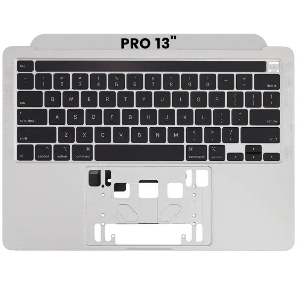 Top case met toetsenbord (ANSI US) voor MacBook Pro 13″ A2289 (2020) (Silver)