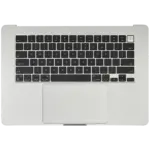 Top case met accu en toetsenbord (ANSI US) voor MacBook Air 15″ A3114 (2024) (Silver)