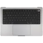 Top case met toetsenbord (ANSI US) voor MacBook Pro 14″ A2918 (2023) (Space Gray)