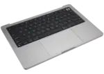 Top case met toetsenbord (ANSI US) voor MacBook Pro 14″ A2918 (2023) (Space Gray)