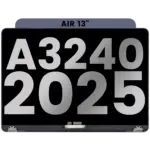 Compleet beeldscherm voor MacBook Air 13″ (A3240 /Early 2025 ) (Midnight)