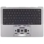Top case met accu en toetsenbord (ANSI US) voor MacBook Pro 14″ A2442 (2021) / A2779 (2023) (Space Gray)
