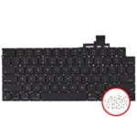 Toetsenbord met verlichting en schroeven voor MacBook Air 13″ (A2681 / Mid 2022) (US-Engels)