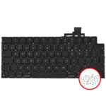 Toetsenbord met verlichting en schroeven voor MacBook Air 15″ (A3114 / Mid 2024) (UK English)