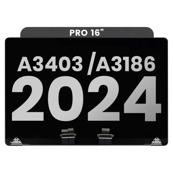 Compleet beeldscherm voor MacBook Pro 16" (A3403 / A3186 Late 2024) (Space Black)