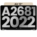 Compleet beeldscherm voor MacBook Air 13″ (A2681 / Mid 2022) (Starlight)