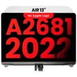 Compleet beeldscherm voor MacBook Air 13" (A2681 / Mid 2022) (Silver)