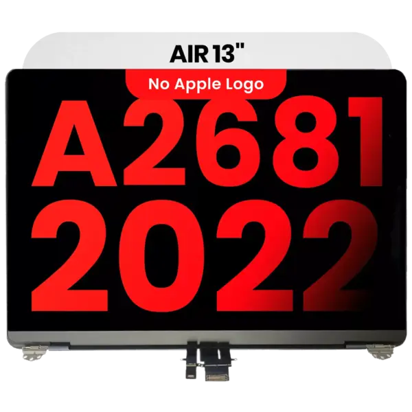 Compleet beeldscherm voor MacBook Air 13" (A2681 / Mid 2022) (Silver)