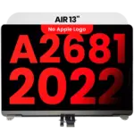 Compleet beeldscherm voor MacBook Air 13″ (A2681 / Mid 2022) (Starlight)