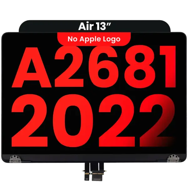 Compleet beeldscherm voor MacBook Air 13" (A2681 / Mid 2022) (Midnight)