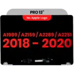 Compleet beeldscherm voor MacBook Pro 13" A1989 (2018-2019) / A2159 (2019) / A2289 / A2251 (2020) (Space Gray)