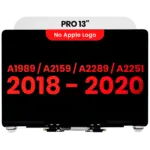 Compleet beeldscherm voor MacBook Pro 13" A1989 (2018-2019) / A2159 (2019) / A2289 / A2251 (2020) (Silver)