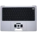 Top case met accu en toetsenbord (ANSI US) voor MacBook Pro 14″ A3434 (2025) (Silver)
