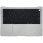 Top case met accu en toetsenbord (ANSI US) voor MacBook Pro 14″ A2779 (2023) (Silver)