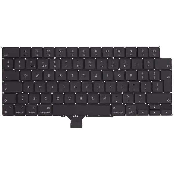 Alleen toetsenbord voor MacBook Pro 14″ (A2442 / A2779 / A2918 / A2992 / A3112 / A3401 / A3185) / Pro 16″ (A2485 / A2780 / A2991 /A3403 / A3186) (Late 2021 to Early 2025) (UK)
