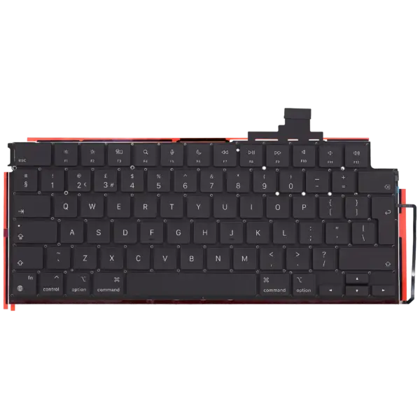 Toetsenbord met verlichting en schroeven voor MacBook Air 15″ (A2941 / Mid 2023) (UK English)