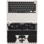 Top case met accu en toetsenbord (ANSI US) voor MacBook Air 13″ A3240 (2025) (Starlight)