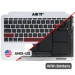 Top case met accu en toetsenbord (ANSI US) voor MacBook Air 11″ A1465 (2013-2015)